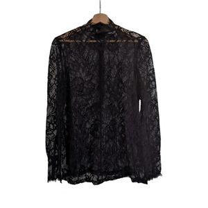 & other stories black lace top